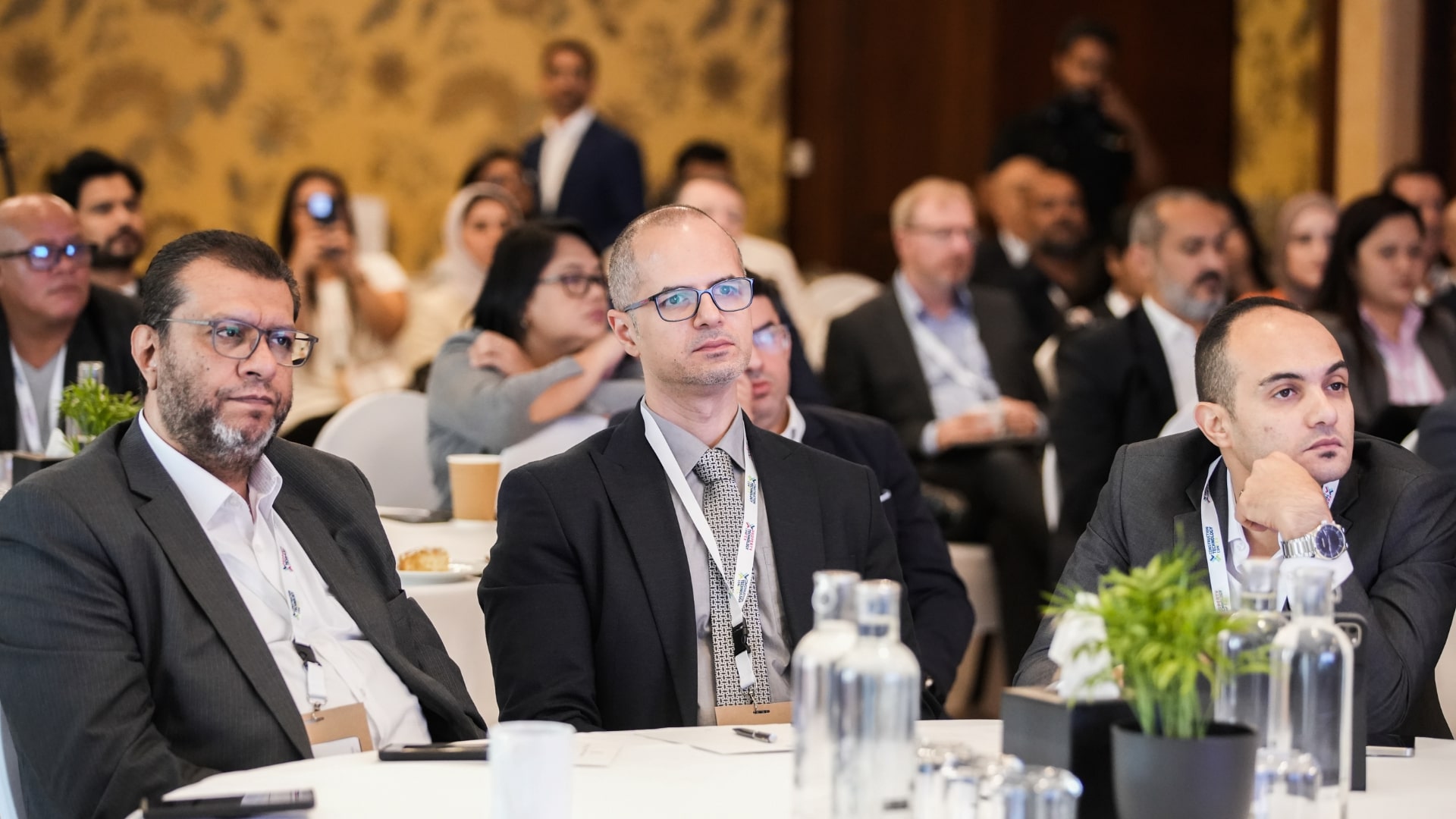 A group of participants listens attentively at a Property Technology ConFex